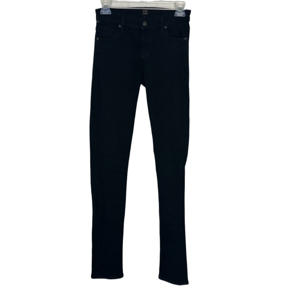 Citizens of Humanity Jeans Womens 26 Black Watch Avedon Slick Skinny Leg Pants